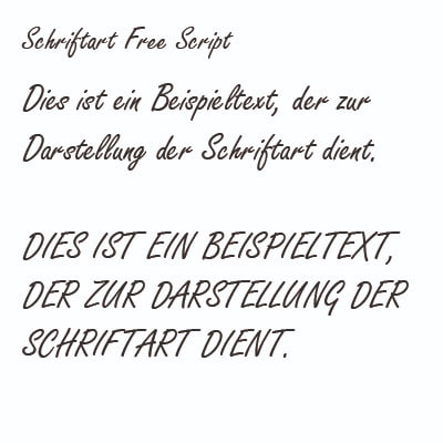 Free Script Beispiel