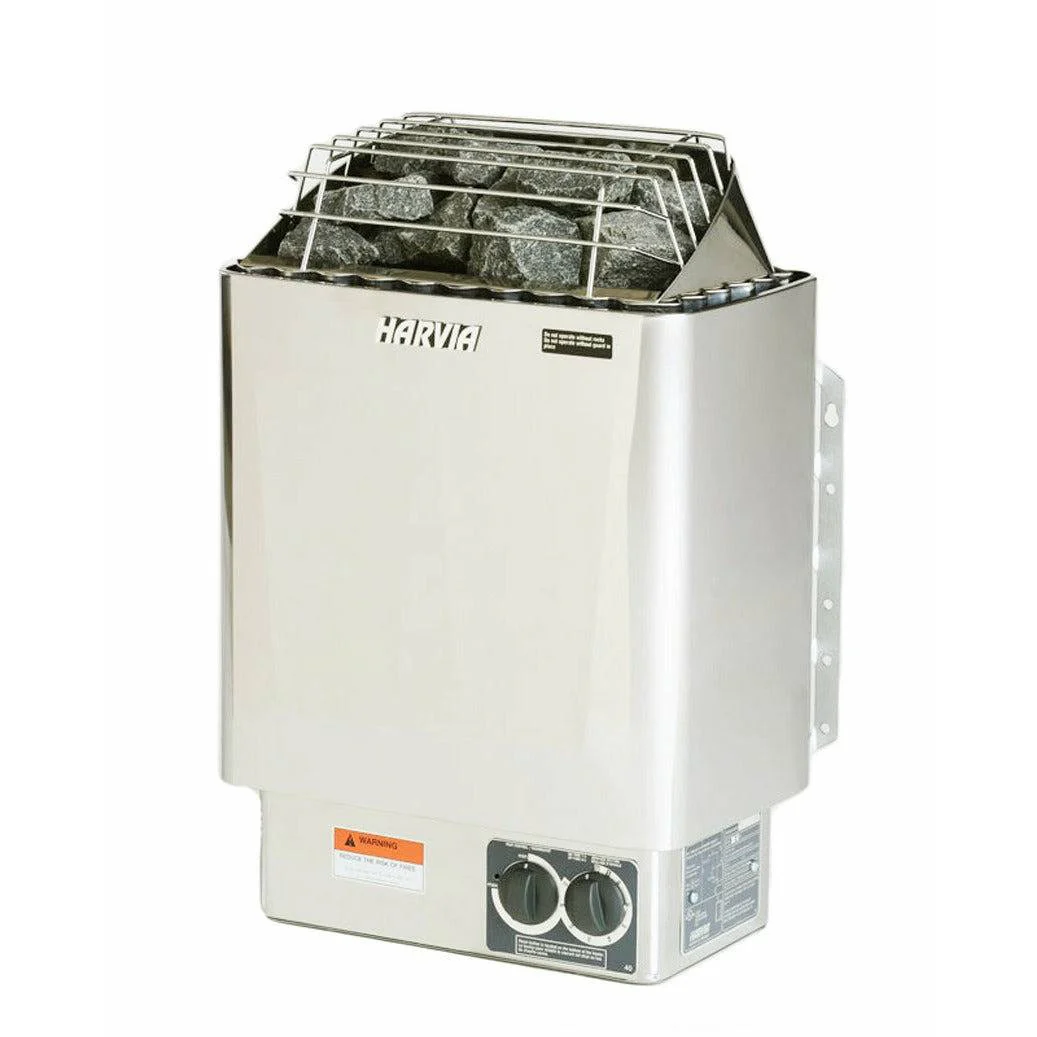Harvia KIP80W Stainless Steel 8KW Sauna Heater(250-425cf