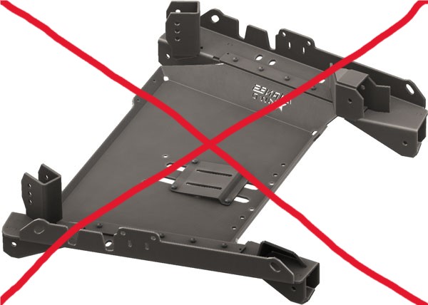 Square Link Mount Bracket Pair – Barnes 4WD