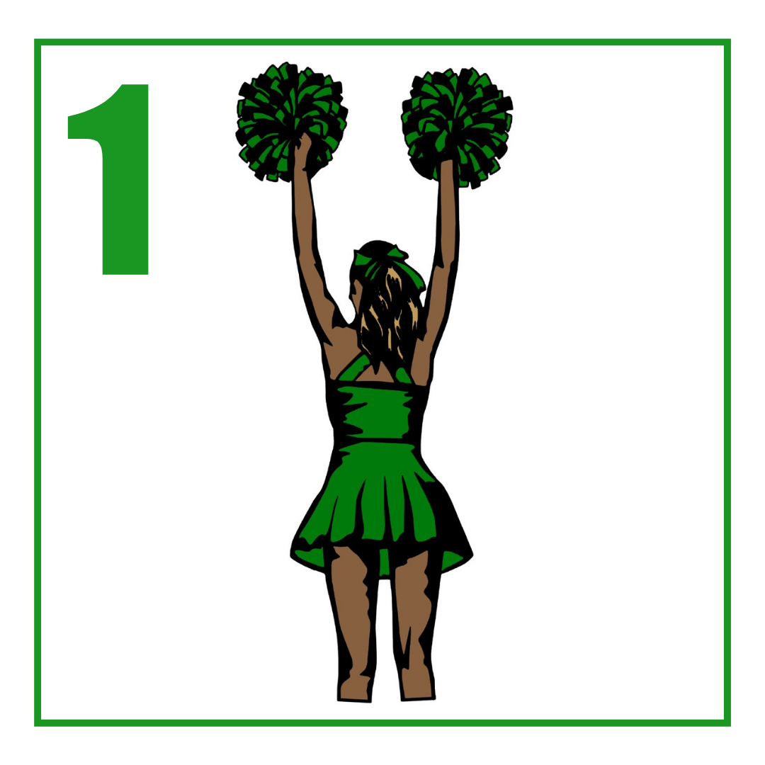Youth Size Cheerleading T-Shirts