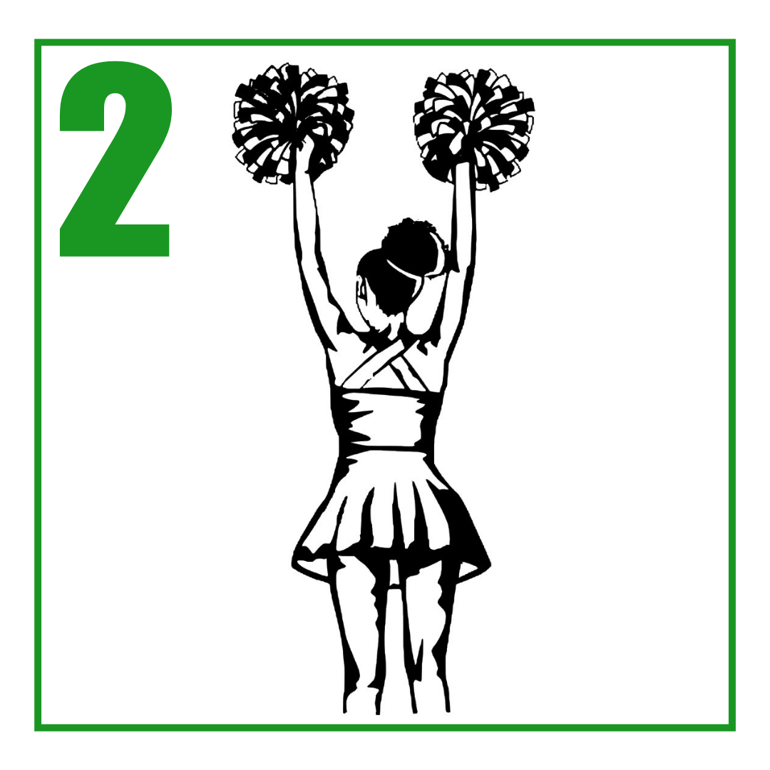 Youth Size Cheerleading T-Shirts