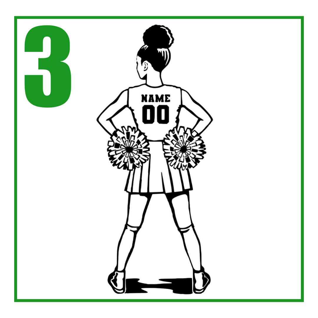 Youth Size Cheerleading T-Shirts
